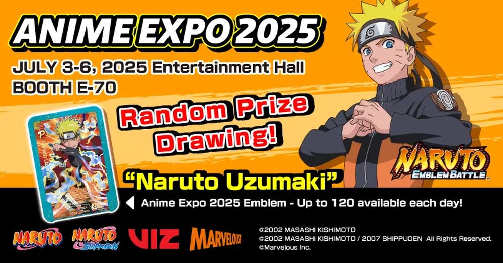 Naruto Emblem Battle Anime Expo 2025 promo