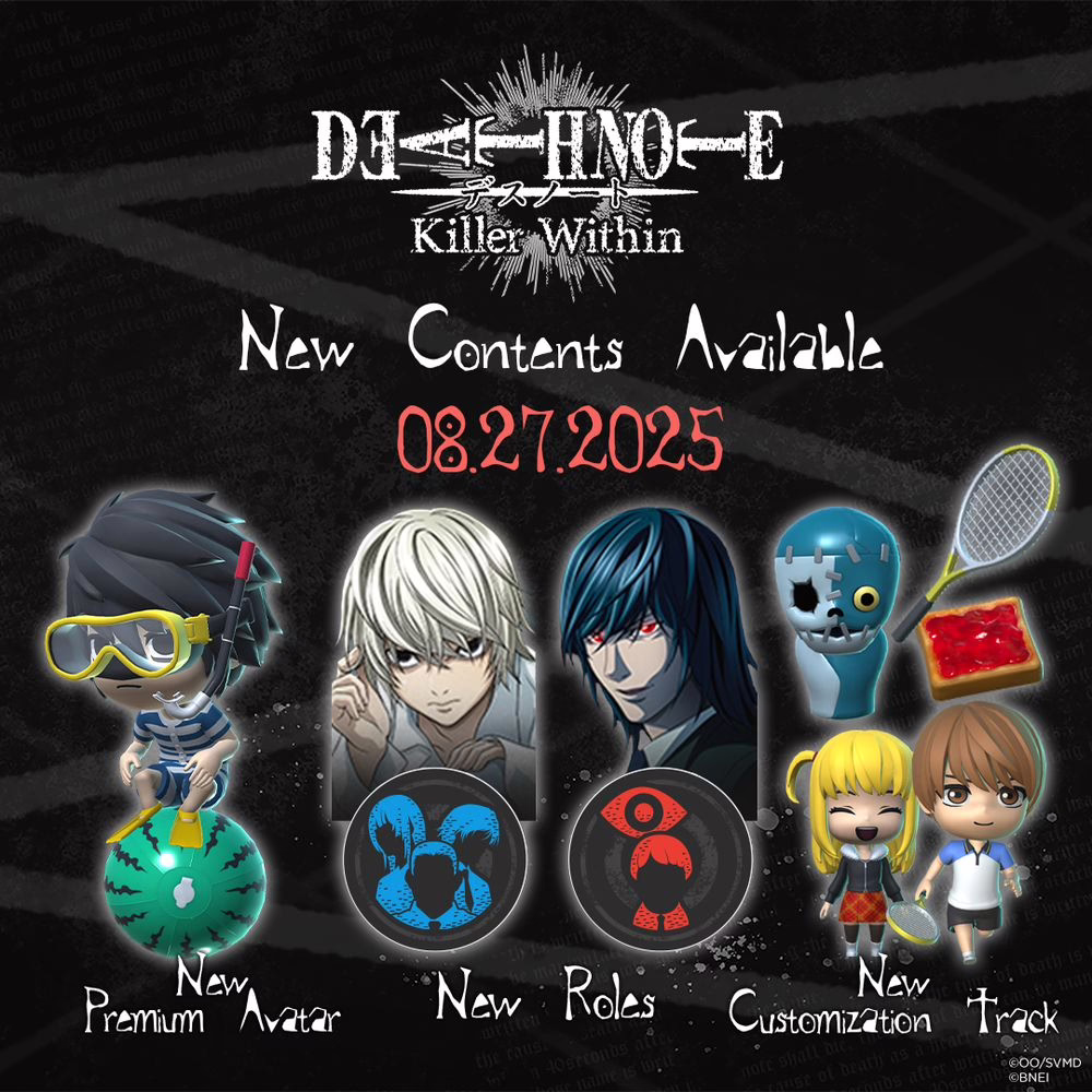 Death Note Killer Within all new content