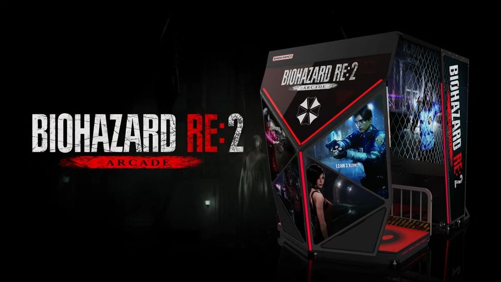 Resident Evil RE 2 Arcade machine